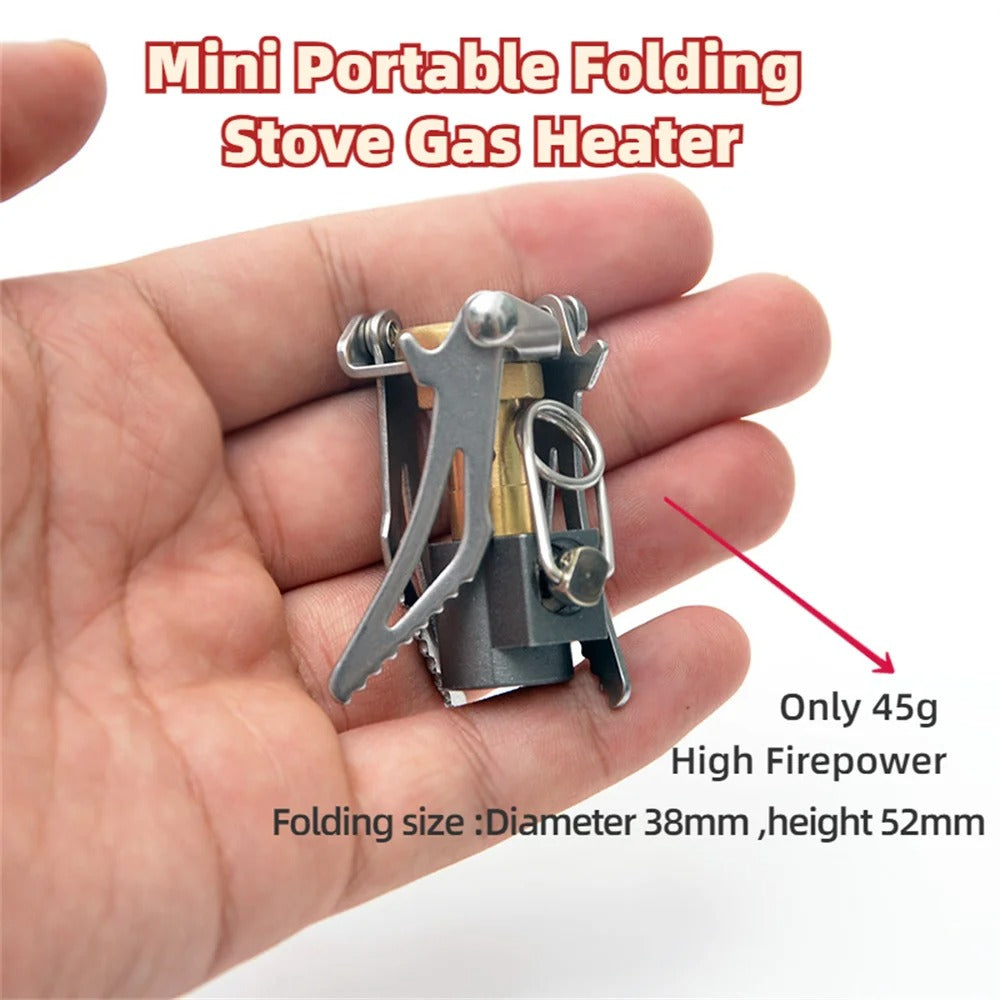 Titanium Mini Camping Gas Burners