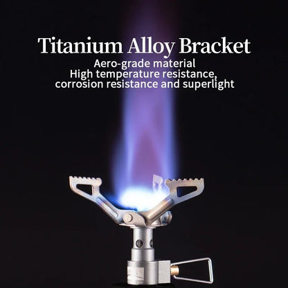 Titanium Mini Camping Gas Burners